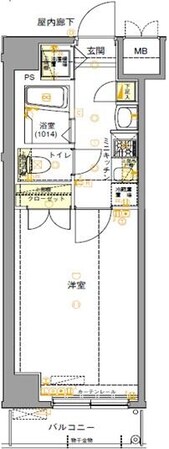 千歳船橋駅 徒歩9分 5階の物件間取画像